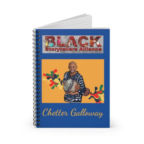Go to Chetter Galloway Spiral Notebook - Ruled Line Chetter Galloway
