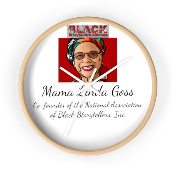 Mama Linda Goss Wall Clock with Artwork - Image 4