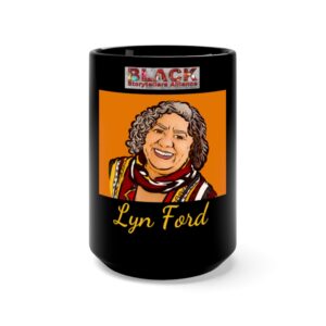 Go to Lyn Ford Black Mug 15oz