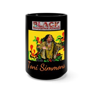 Go to Toni Simmons Black Mug 15oz