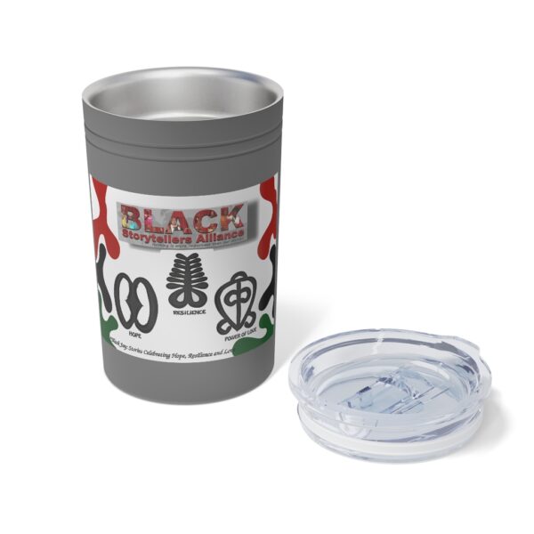 Black Storytellers Alliance Fall 2021 Festival Vacuum Tumbler & Insulator, 11oz.