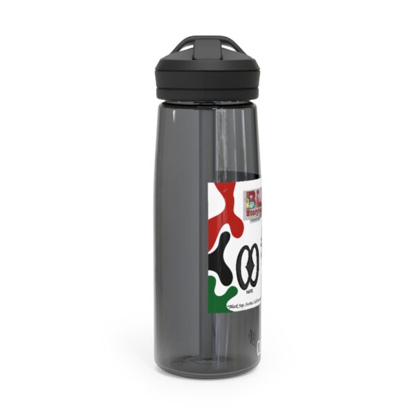 Black Storytellers Alliance Fall 2021 Festival Artwork with Logo and Adinkra Symbols CamelBak Eddy®  Water Bottle, 20oz / 25oz - Image 3