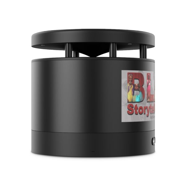 Black Storytellers Alliance Logo Metal Bluetooth Speaker And Wireless Charging Pad