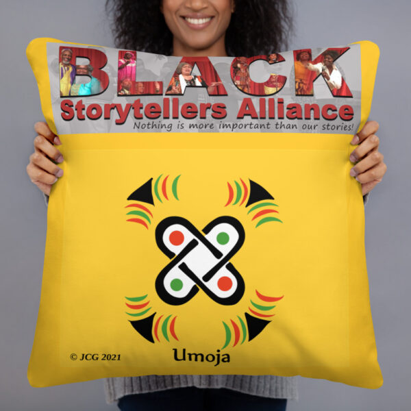 Go to Kwanzaa Edition With Kuumba Symbol Pillow