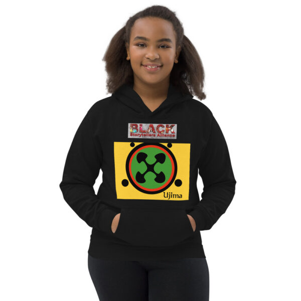 Kwanzaa Edition With Ujima Symbol Kids Hoodie