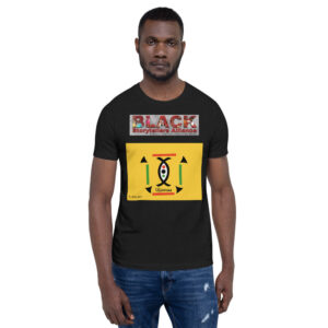 Kwanzaa Edition With Ujamaa Symbol Short-Sleeve Unisex T-Shirt