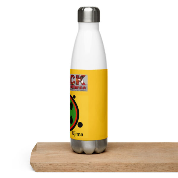 Go to Kwanzaa Edition With Ujima Symbol Stainless Steel Water Bottle