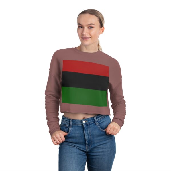 Women's Cropped Sweatshirt - RBG - Image 6