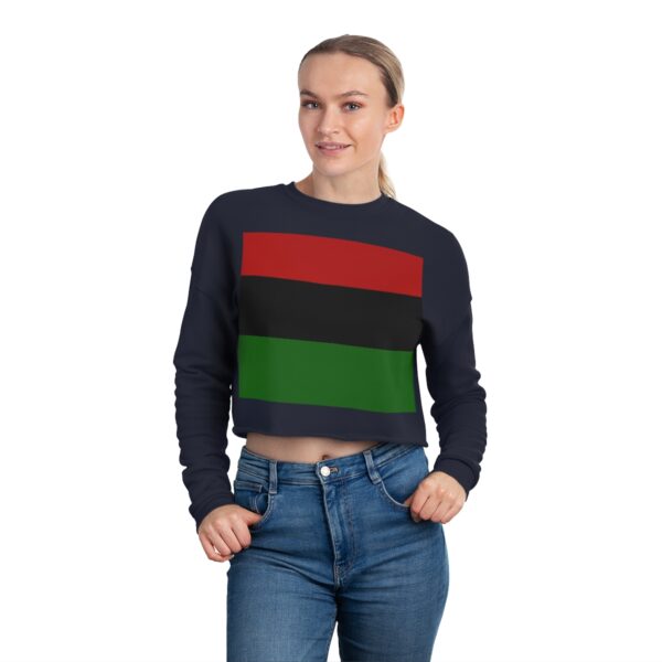 Women's Cropped Sweatshirt - RBG - Image 9