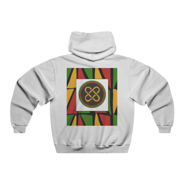 Umoja Men's NUBLEND® Hooded Sweatshirt - Kwanzaa Edition 2022 - Image 2