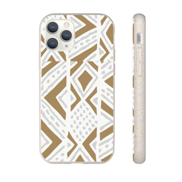 Biodegradable Cases - White Mudcloth Edition