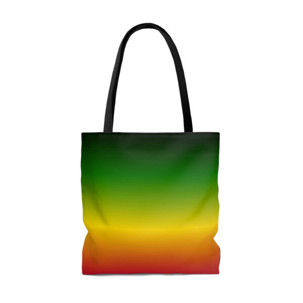 A Tote Bag in Rainbow Color Pattern