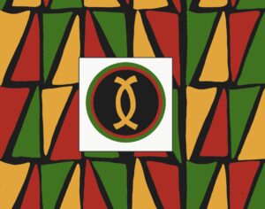 Ujamaa Kwanzaa in Multi Color Pattern